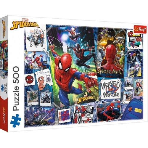 Marvel Spider-man puzzel 500 stukjes 8+