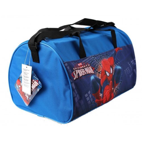 Marvel Ultimate Spider-Man sport/weekend tas blauw