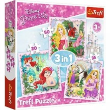 Disney Princess Puzzel 3 in 1 